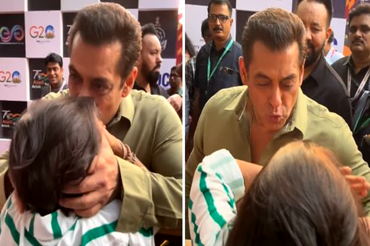 Salman Khan Kiss Woman: भीड़ देखकर सलमान खान ने महिला को किया किस! वीडियो वायरल होने के बाद मचा बवाल