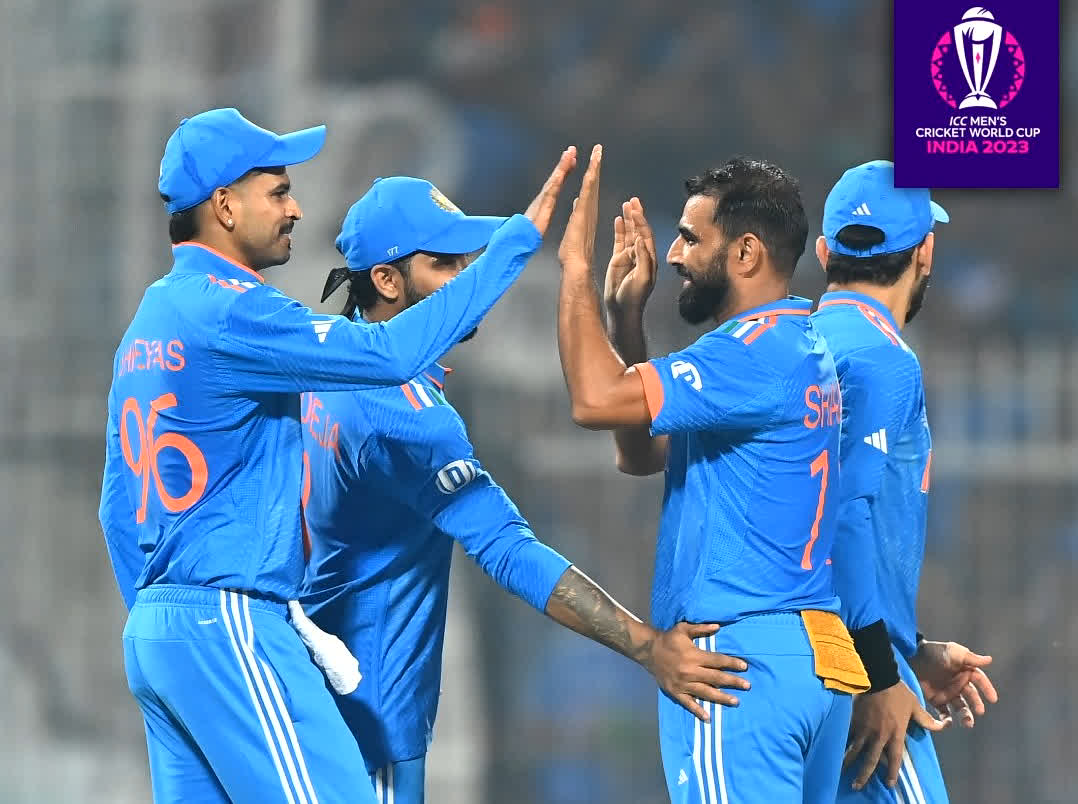 India vs South Africa World Cup Live Score : वर्ल्ड कप में भारत की लगातार 8वीं जीत, साउथ अफ्रीका को 243 रनों से रौंदा, देखें पूरा स्कोरकार्ड