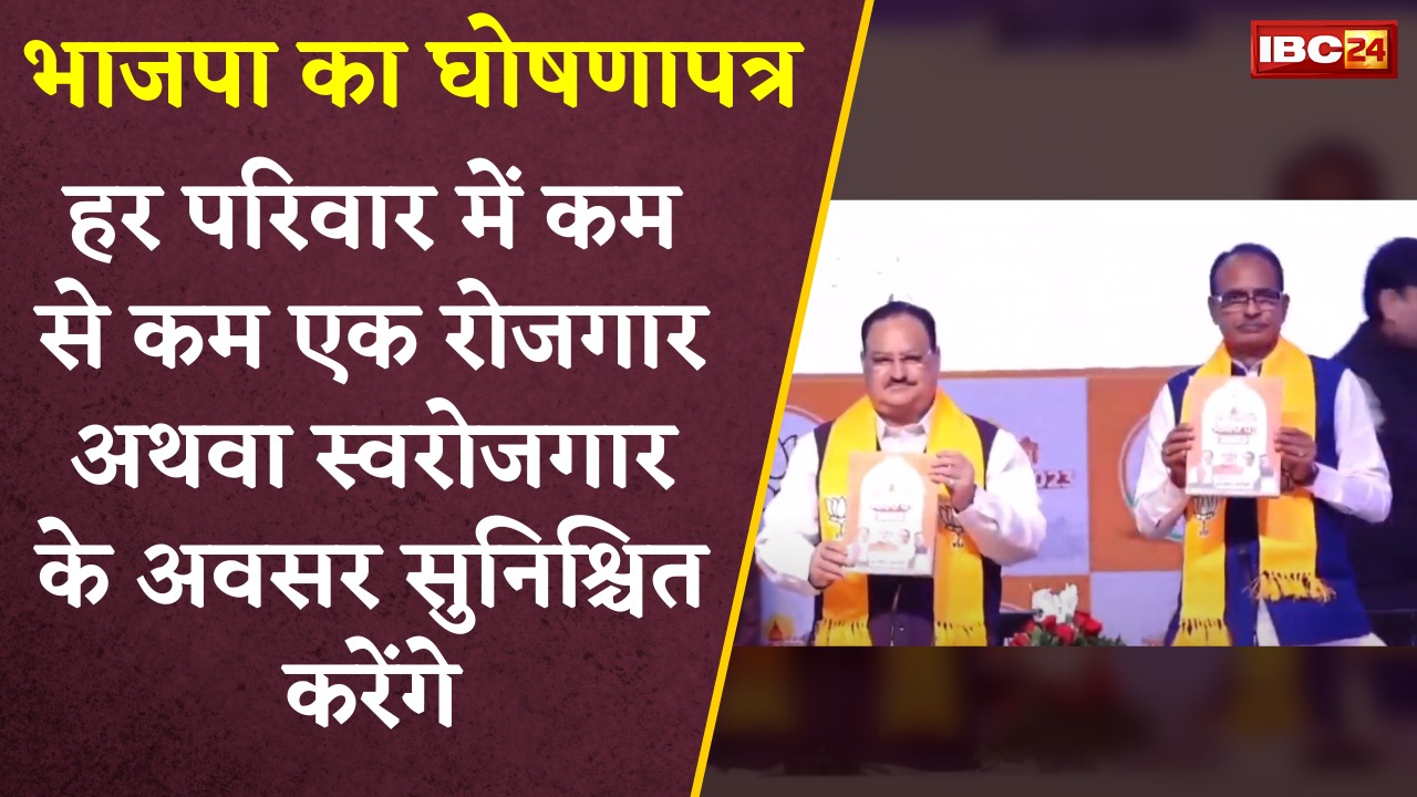 MP BJP Sankalp Patra For Education And Youth: बीजेपी ने शिक्षा और युवाओं के लिए की ये बड़ी घोषणा, संकल्प पत्र हुआ जारी
