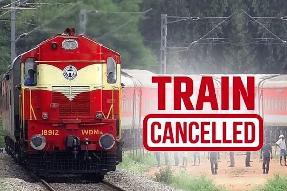 CG Train cancelled list: यात्रीगण कृपया ध्यान देवें… मीचोंग तूफान के चलते आधा दर्जन ट्रेनें रद्द, यहां देखें लिस्ट