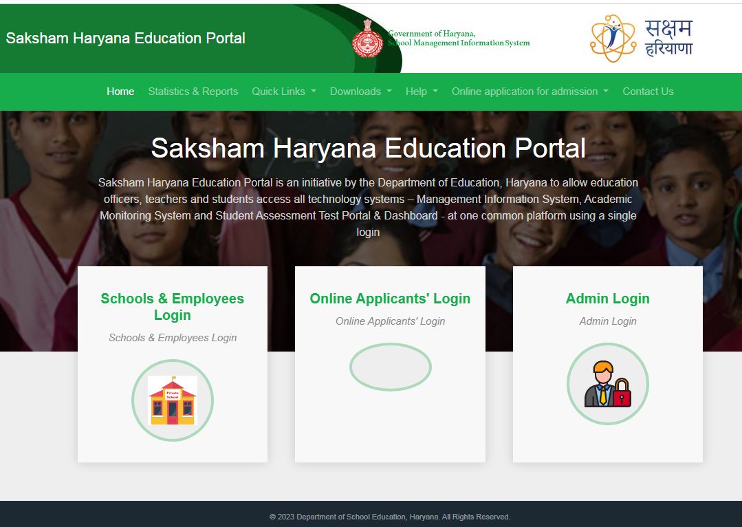 MIS Education Portal Haryana: Check Applicant, DSE, Admin Login and Password Recovery process