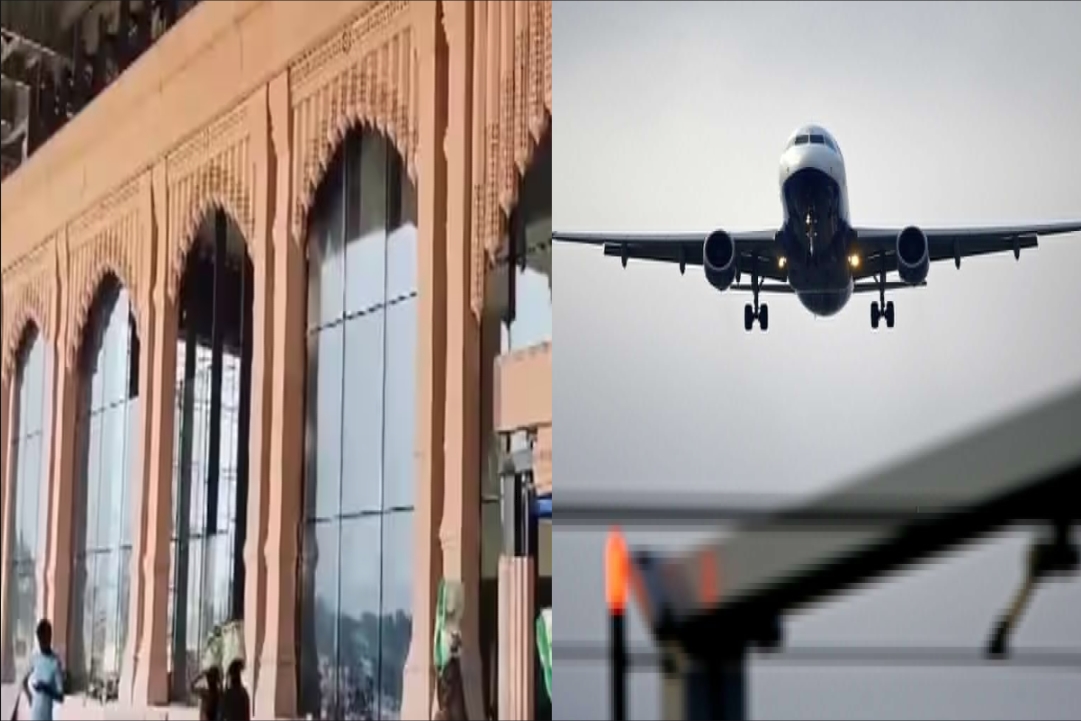 Ayodhya Airport Video : राम मंदिर जैसा ही खूबसूरत बन रहा अयोध्या नगरी का एयरपोर्ट, अंतिम चरण में चल रहा निर्माण कार्य, सामने आया वीडियो..