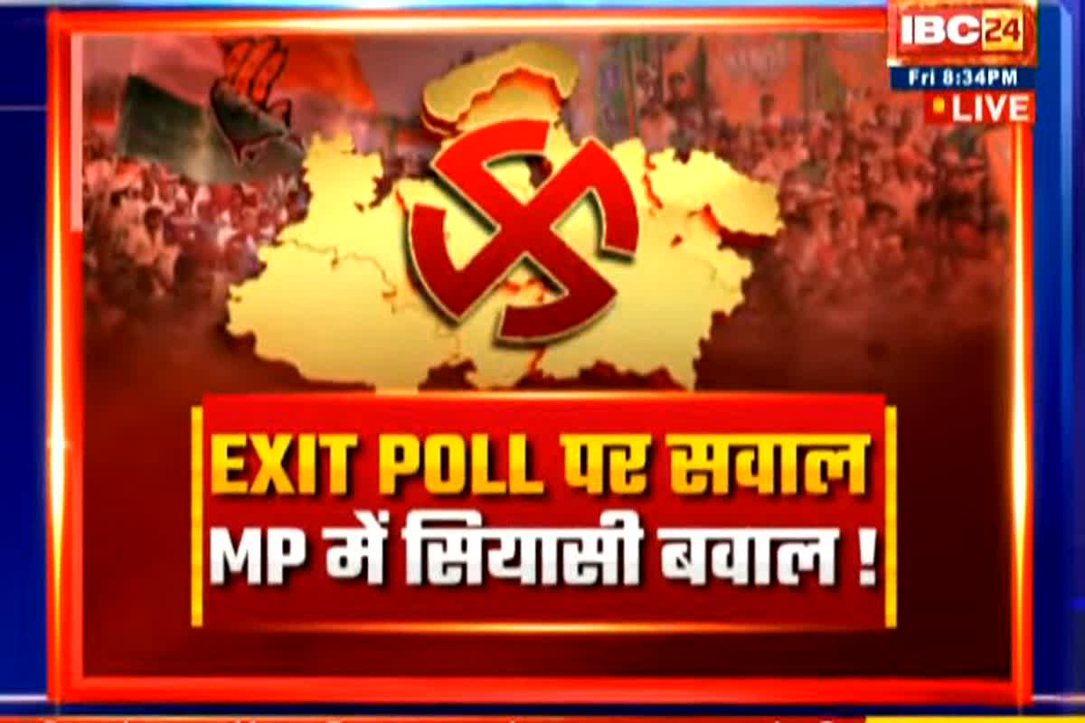 MP Election Exit Poll 2023: EXIT POLL पर सवाल..MP में सियासी बवाल! एग्जिट पोल पर कांग्रेस ने क्यों उठाए सवाल?