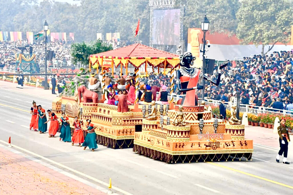 Republic Day 2024 CG Jhanki