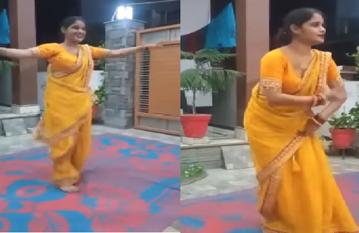 Desi Bhabhi Viral Video: देसी भाभी ने छत पर मचाया बवाल, कैमरे के सामने करने लगी ऐसा काम, इंटरनेट पर वायरल हुआ वीडियो