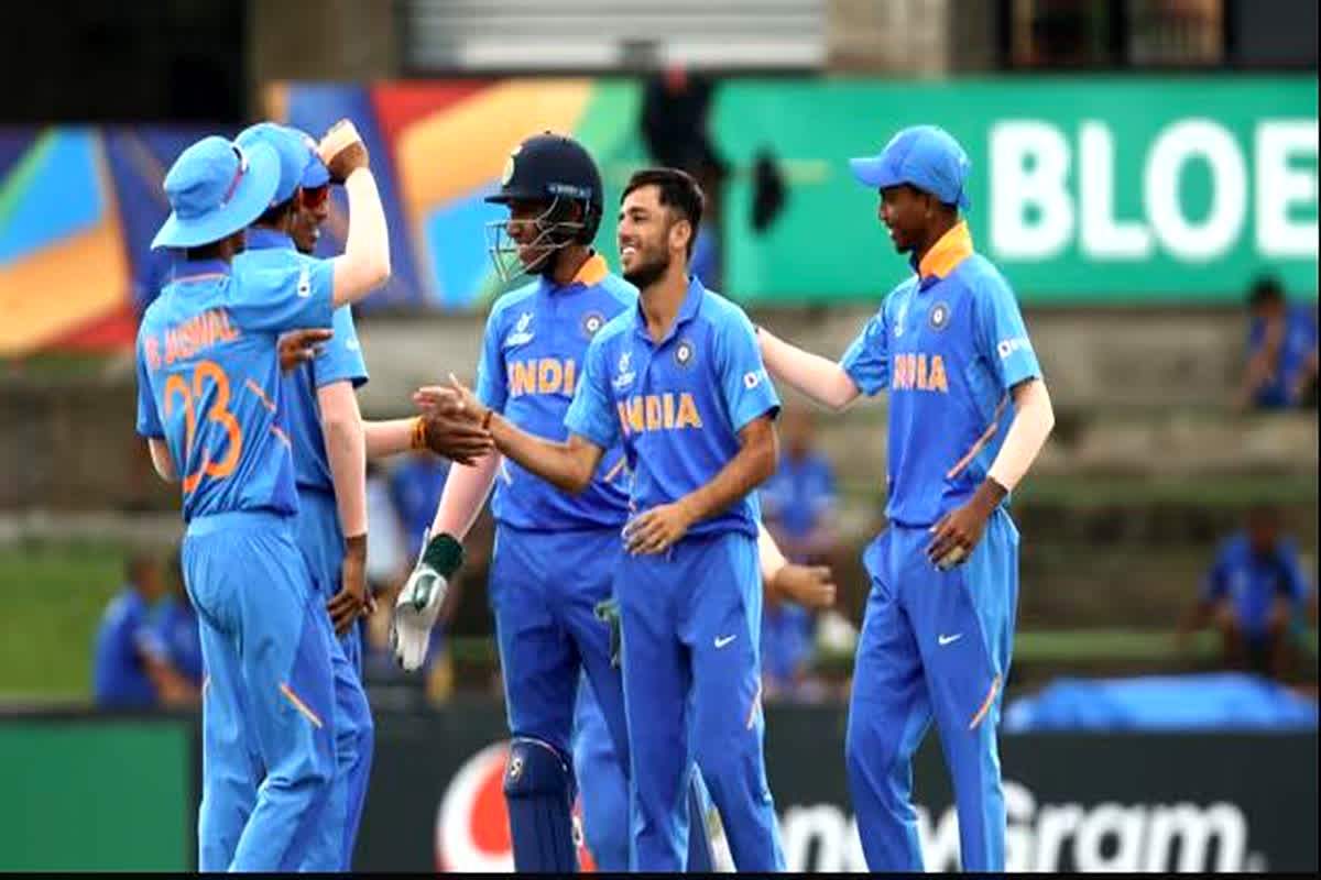U-19 World Cup 2024 : टीम इंडिया ने न्यूजीलैंड को 214 रनों से हराया, मुशीर ने जड़ा शतक 