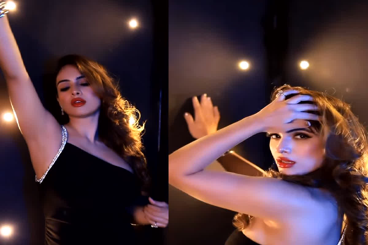 Neha Malik New Sexy Video: ब्लैक ड्रेस में भोजपुरी अदाकारा ने दिखाया बोल्ड अंदाज, फ्लॉन्ट किया कर्वी फिगर, देखें वीडियो
