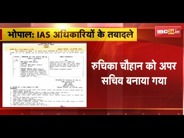 MP IAS Transfer News : IAS अधिकारियों के तबादले | संयुक्त मुख्य निर्वाचन पदाधिकारी बनाए गए तरुण राठी