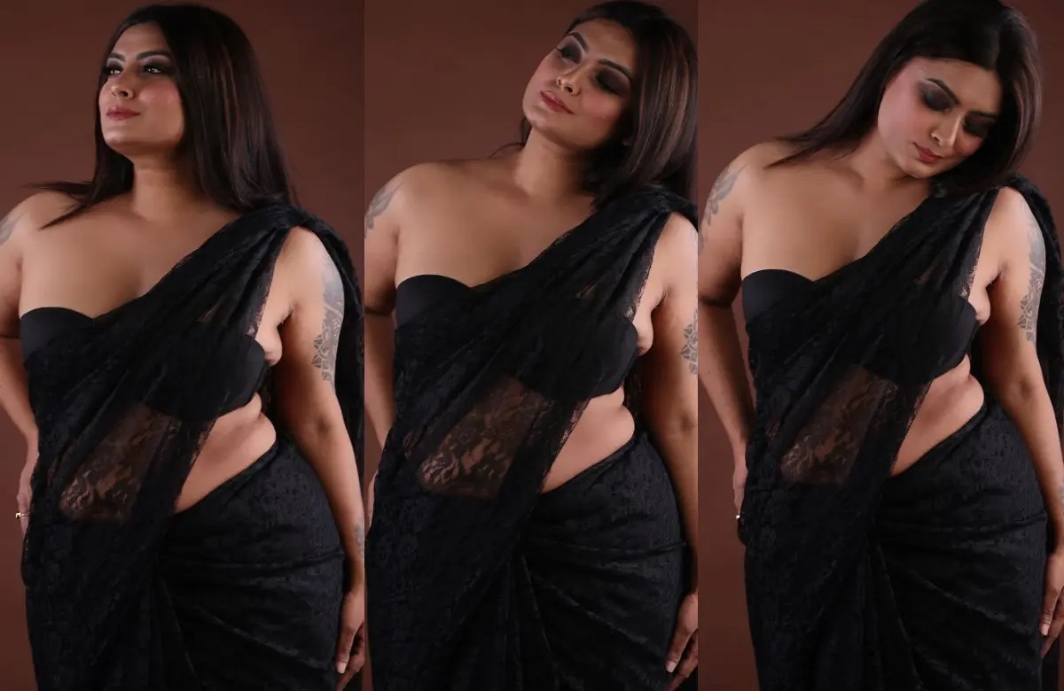 Desi Bhabhi Sexy Video: ब्लैक साड़ी में देसी भाभी ने दिखाया सेक्सी अवतार, सोशल मीडिया पर मचा बवाल, वीडियो हुआ वायरल