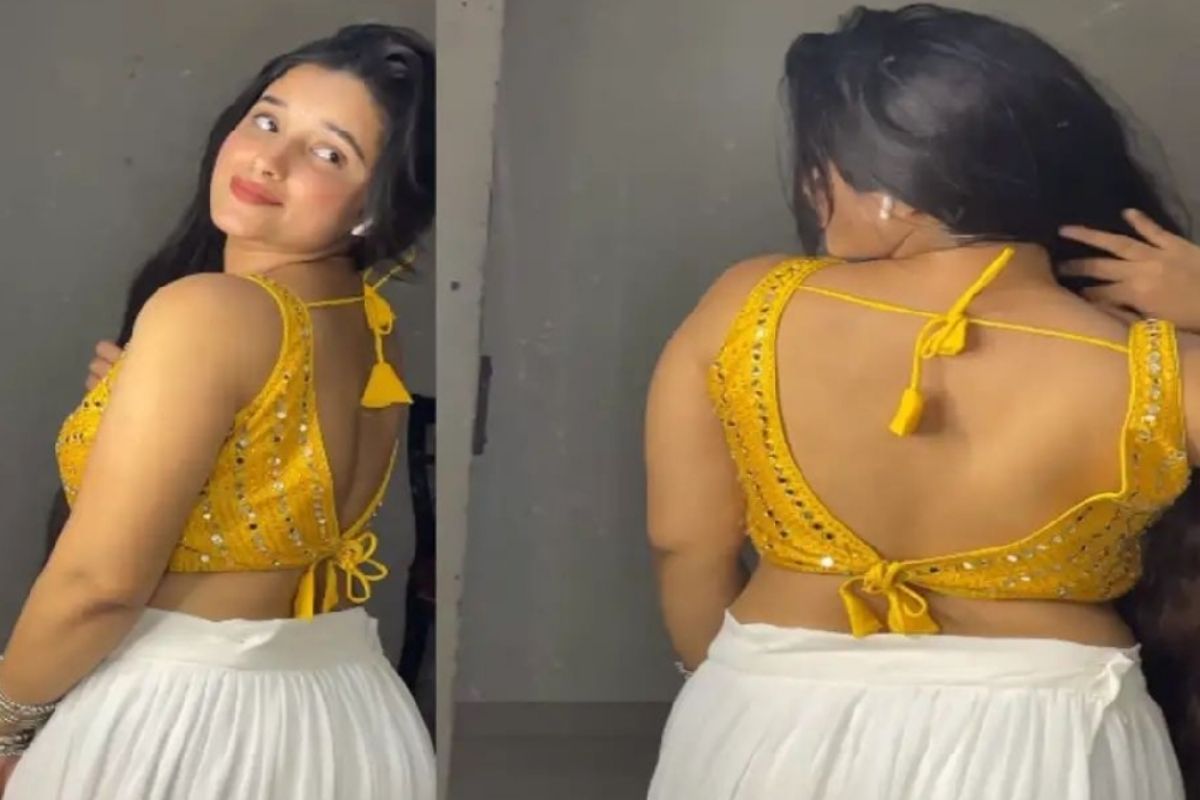 Desi Bhabhi Dance Video: पीली ड्रेस में भाभी का यह डांस बना देगा आपको दीवाना, डांस के मूव्स देखकर ही रह जायेंगे दंग