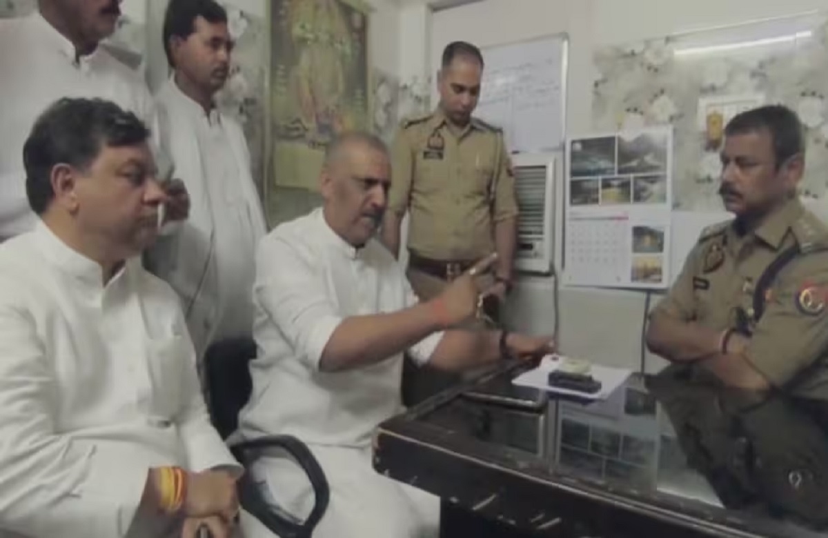 पुलिस से ही भिड़ गए विधायक, DCP को दी खुली चुनौती, कहा- औकात है तो रामनवमी में करके दिखाए, जानें क्या है मामला