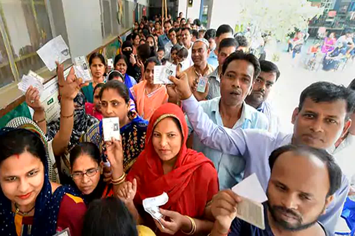 MP Lok sabha voting Percentage:  मध्य प्रदेश की 6 लोकसभा सीट पर 64.77 फीसदी मतदान, छिंदवाड़ा में सबसे अधिक