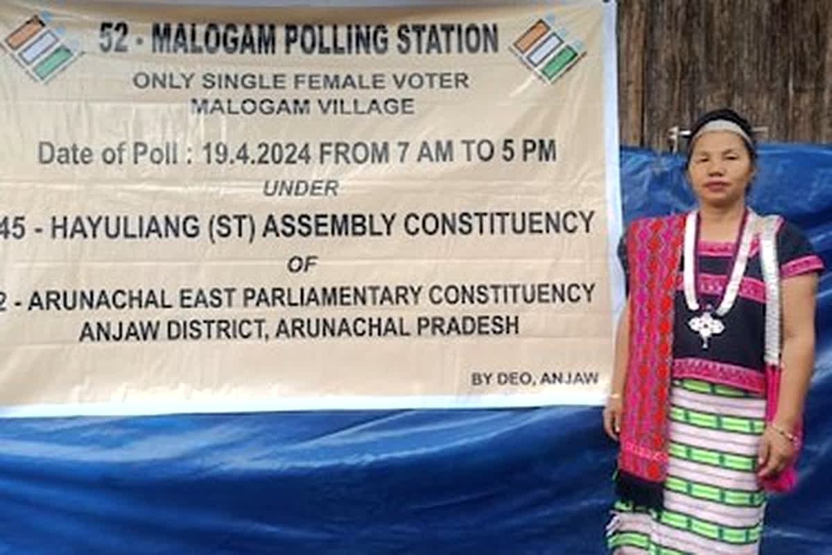 Lok Sabha Election 2024: मात्र एक मतदाता के लिए बनाया गया पोलिंग बूथ, महिला की इस जिद पर झुका प्रशासन!