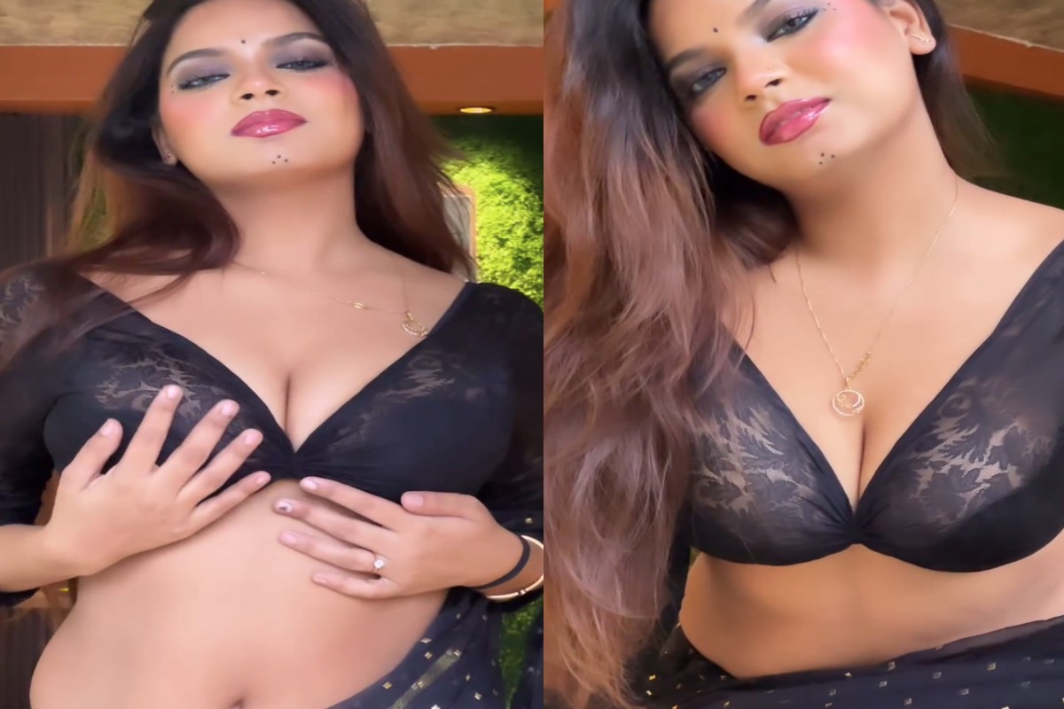 Hot Indian Bhabhi Sexy Video Online : भाभी की हॉटनेस ने मचाया तहलका..! कातिलाना अदाओं को एकटक निहार रहे लोग, इस सेक्सी वीडियो ने उड़ाए सभी के होश