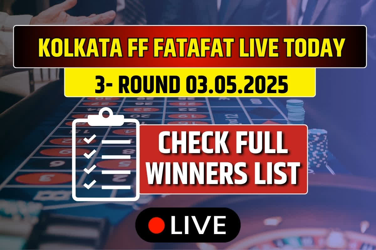Kolkata FF Fatafat Result Today 3 May 2025: Check 3rd Round Lucky Lottery Numbers for Today