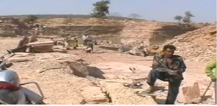 शिवपुरी में धड़ल्ले से जारी है रेत का अवैध उत्खनन