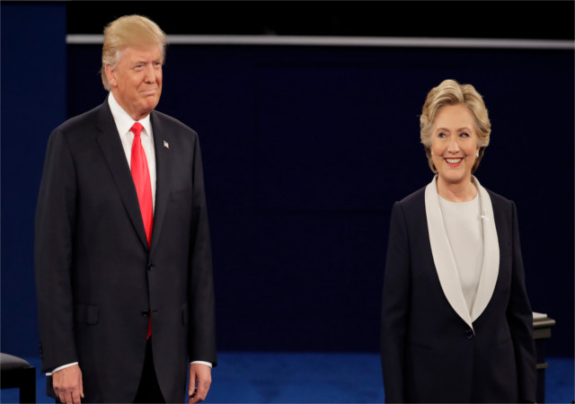 अमेरिकाः राष्ट्रपति पद के लिए दूसरी बहस, हिलेरी क्लिंटन ‘स्पष्ट विजेता’ बनकर उभरीं