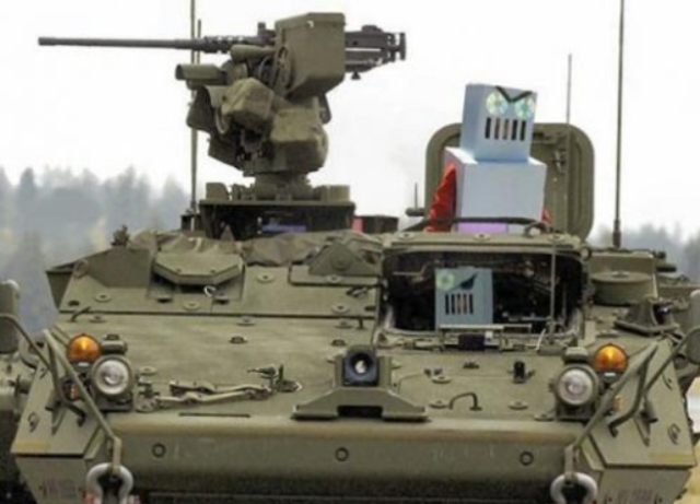 रूस ने अपनी सीमा पर तैनात किए रोबोट टैंक…