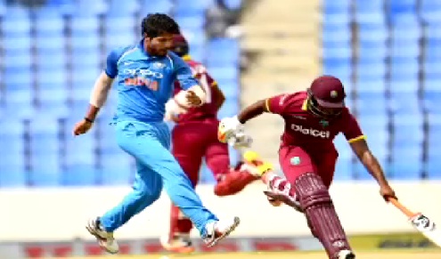 वेस्टइंडीज ने चौथे वनडे मैच में भारत को 11 रन से हराया