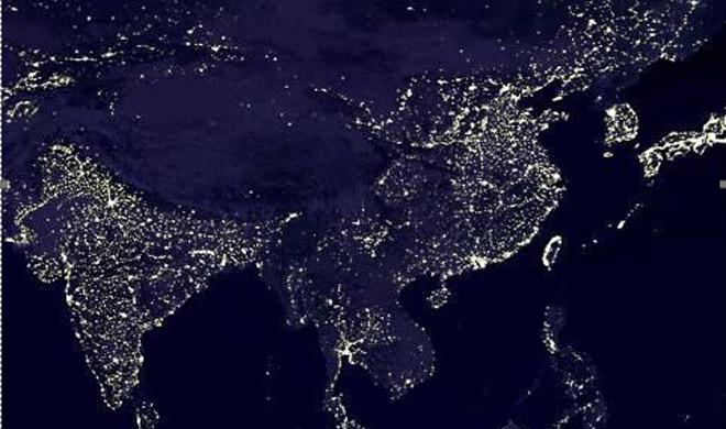 नासा ने चीन की तुलना में भारत को दिखाया ज्यादा चमकदार, चिढ़ा चीन