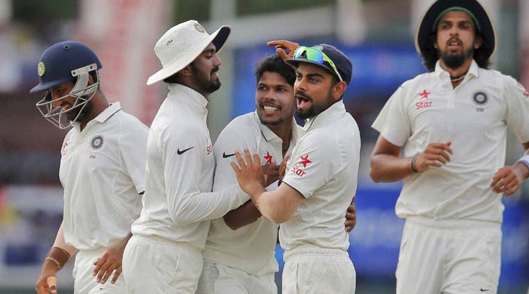 भारत Vs श्रीलंका पहला टेस्ट: भारत का स्कोर 287/3
