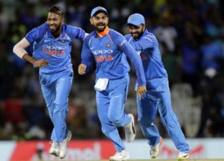 घरेलू जमीन पर 600 वे अंतर्राष्ट्रीय मैच में भारत ने आॅस्ट्रेलिया को 26 रन से हराया 
