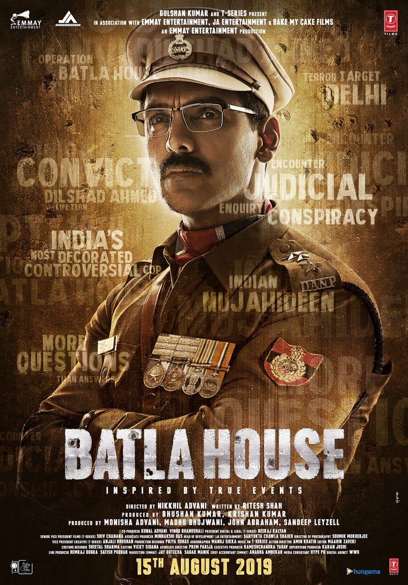 जॉन अब्राहम ने जारी किया बटला हाउस का नया पोस्टर ,फिल्म ब्रह्मास्त्र से होगा सामना