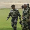 सुरक्षाबल और नक्सलियों की मुठभेड़ के बाद डीजी नक्सल ऑपरेशन गिरधारी नायक सहित बीएसएफ के आला अधिकारी पहुंचे घटना स्थल