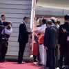 चेन्नई में चीनी राष्ट्रपति शी जिनपिंग, राज्यपाल बनवारीलाल पुरोहित ने की अगवानी.. देखिए