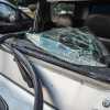 महिला बाल विकास अधिकारी के वाहन पर पत्थरबाजी, बाल बाल बचे वाहन सवार, गाड़ी का ग्लास टूटा