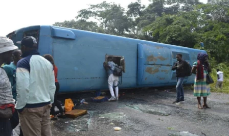 बस-ट्रक की भिड़ंत में 37 लोगों की मौत, कैमरुन में हुए इस हादसे में 18 घायल