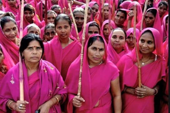 महिलाओं के खिलाफ हिंसा करने वालों सावधान! गुलाबी गैंग ने गठित किया ‘झपट्टामार’ दल