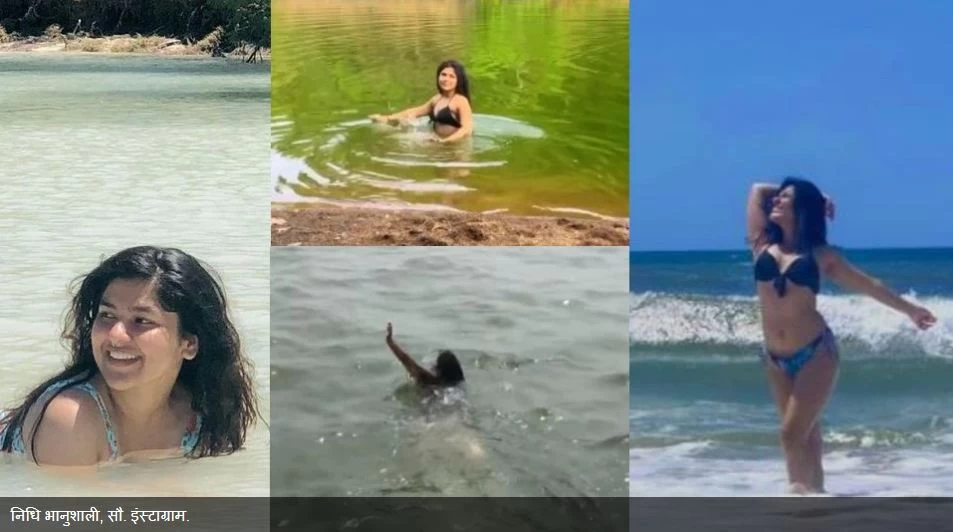 ‘तारक मेहता’ की सोनू बिकिनी में डॉगी के साथ झील में तैरते नजर आई, बोली- बर्दाश्त नहीं हुई गर्मी…मुझे तो बहाना चाहिए…देखें वीडियो